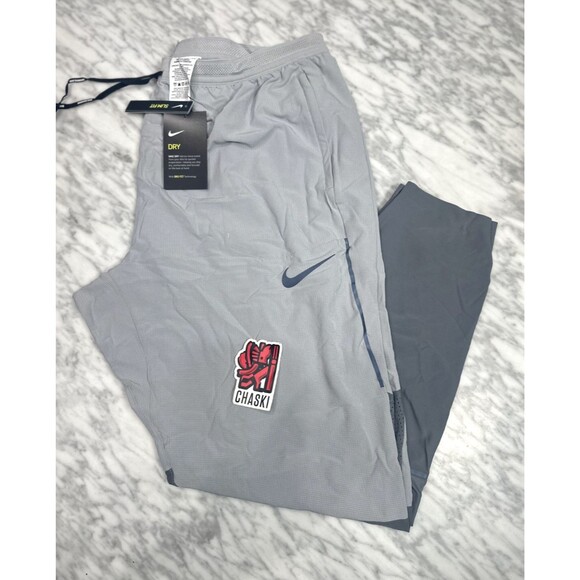 Nike Swift Flyvent Slim Fit Running Grey Sweatpants Men's XXL NEW CU5493-077 - Picture 13 of 16